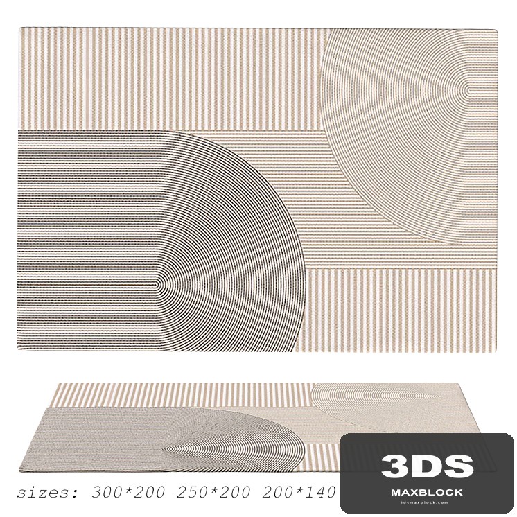 Abstract Contemporary Modern Rugs for Living Room and bedroom 04