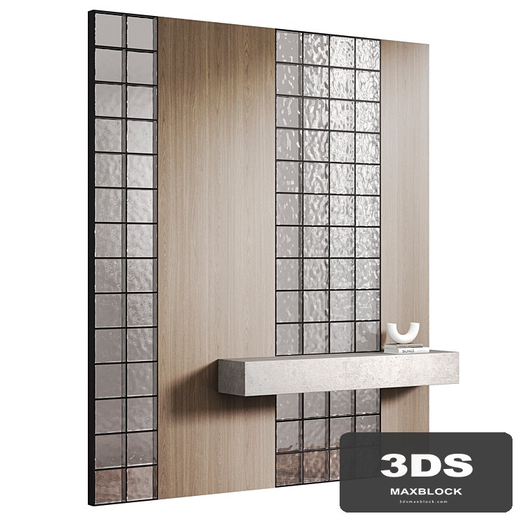 Glass Block Wall 02