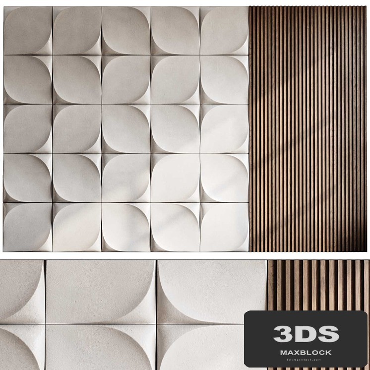 Modern 3d Wall Panel 35