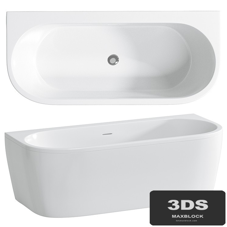 Bathtubs CEZARES SLIM WALL