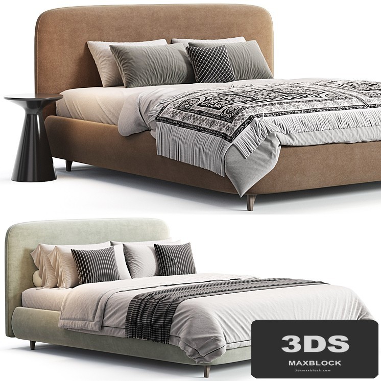 Wanda Bed by Manzzeli