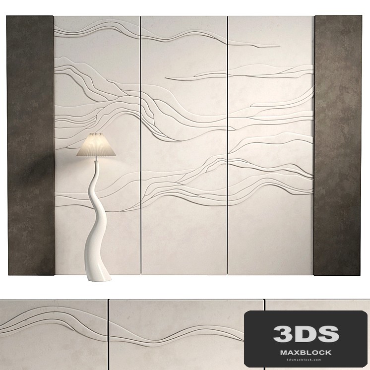 Decorative panel wave 2