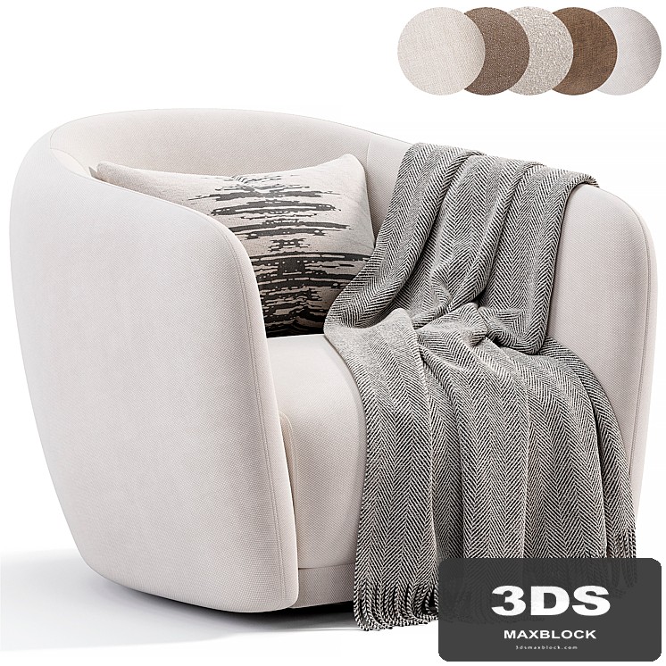 Addie Swivel Armchair