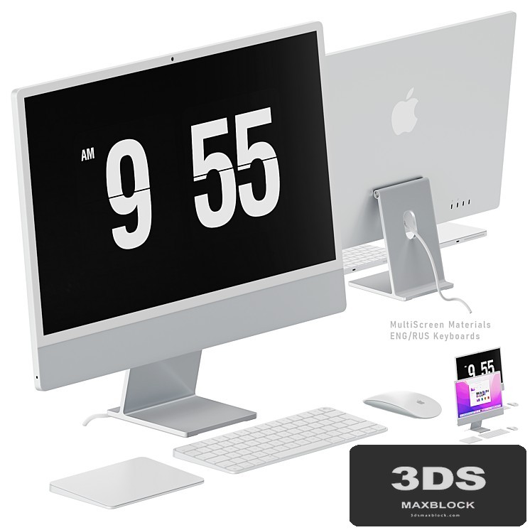 All-in-one Apple iMac M1 24 Multicolor