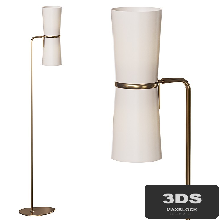 Antique Brass Floor Lamp Andrew Martin Clarkson