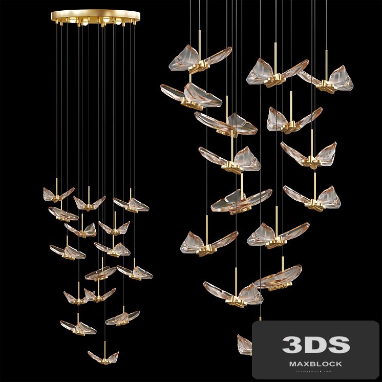 Chandelier Fly Butterfly