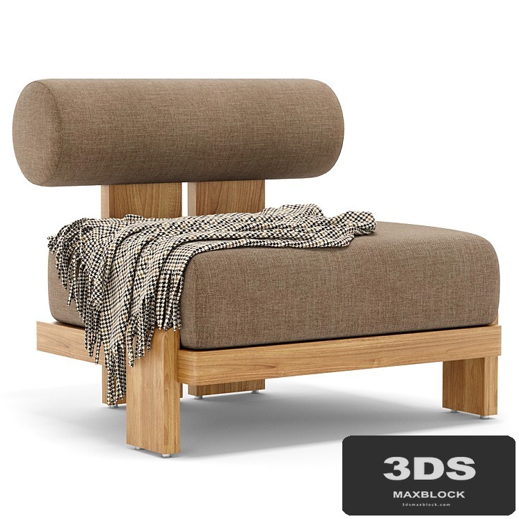 RH outdoor vigo armchair