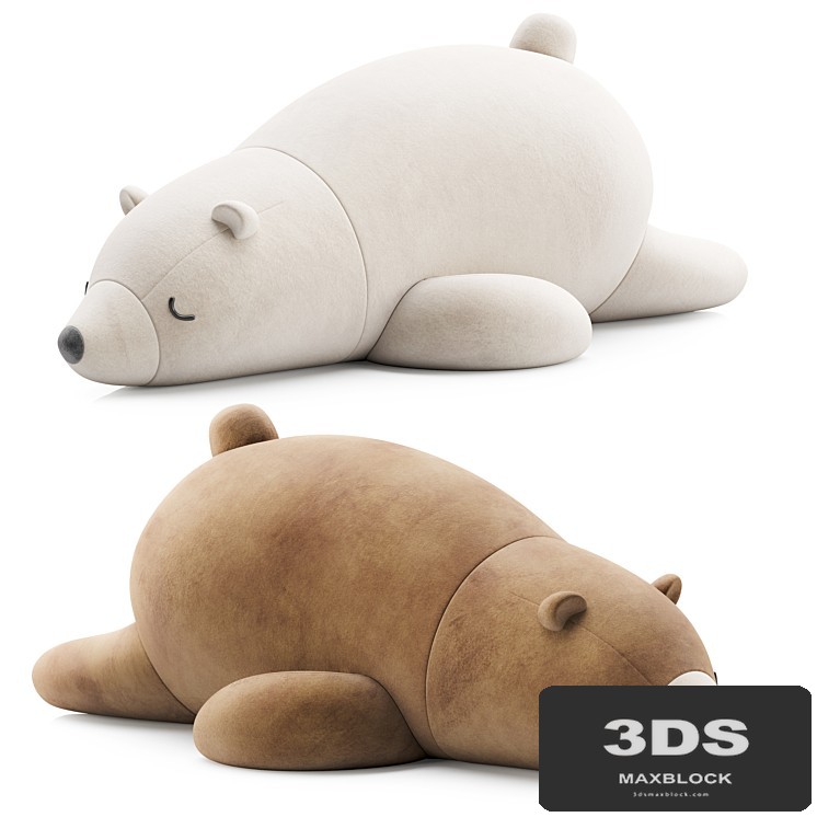 Sleeping Polar Bear