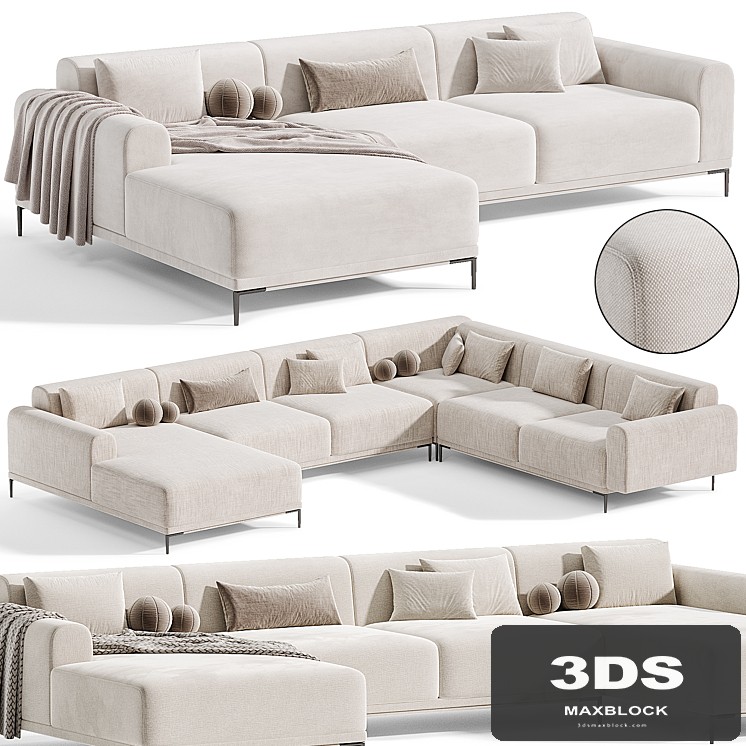 Marlet Corner Sofa Set By divanev
