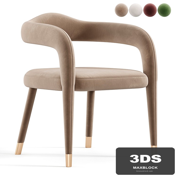 Lucia Velvet Dining Chair