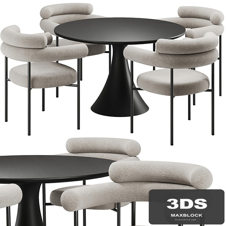 Dinning chair and table67