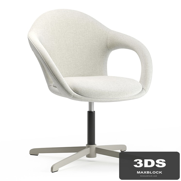 Chair Magnus Textile Light Gray