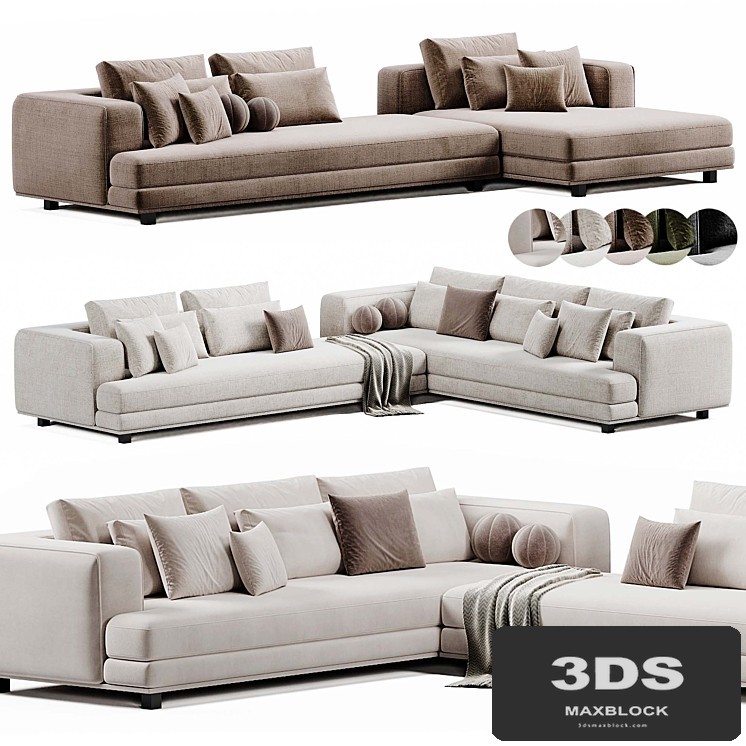 Arbiter Sofa By Maxalto | Sofa
