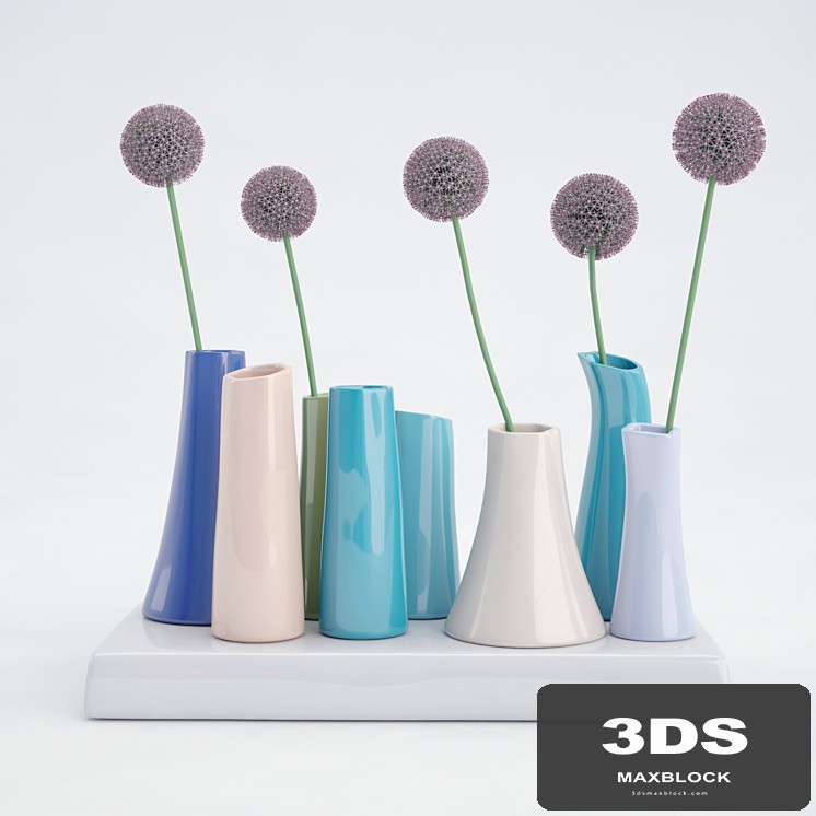 Flower Power 8-Vase Display