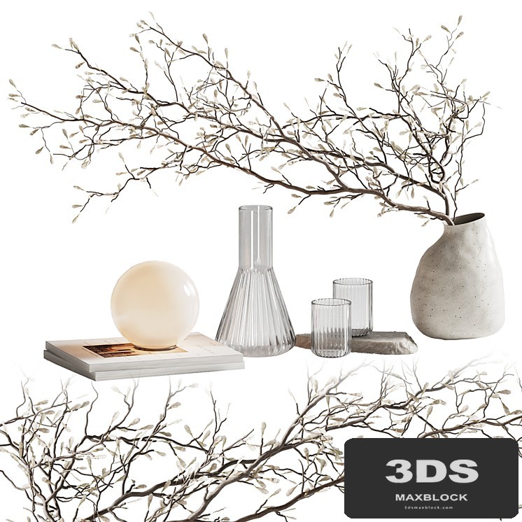 Decorative set for coffee table 51