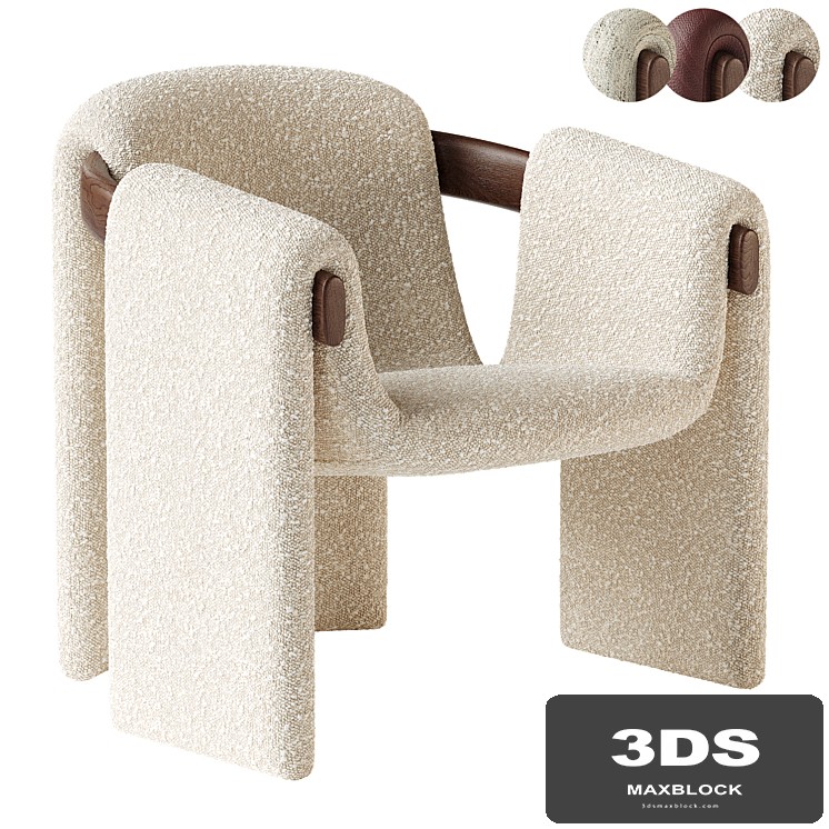 Sari Lounge Armchair By Paolocastelli