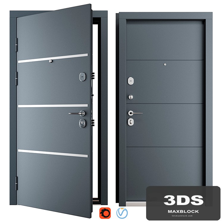 Entrance metal door Galicia (Fort)
