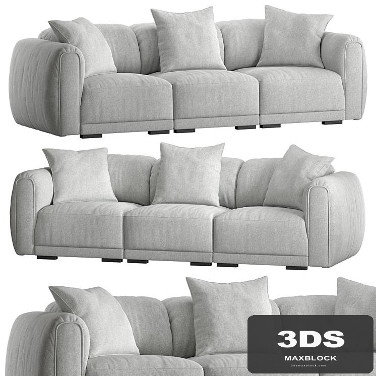 Nuvola three-seater sofa from Dantonehome