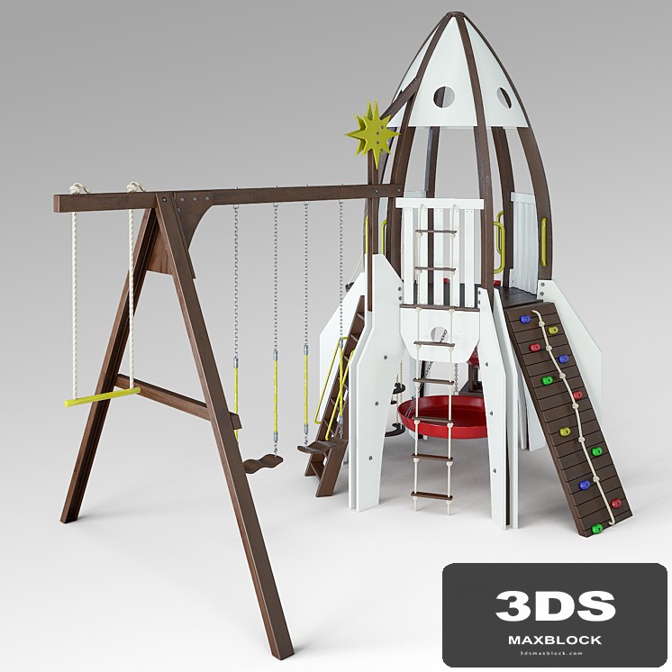 Children slide "Rocket"