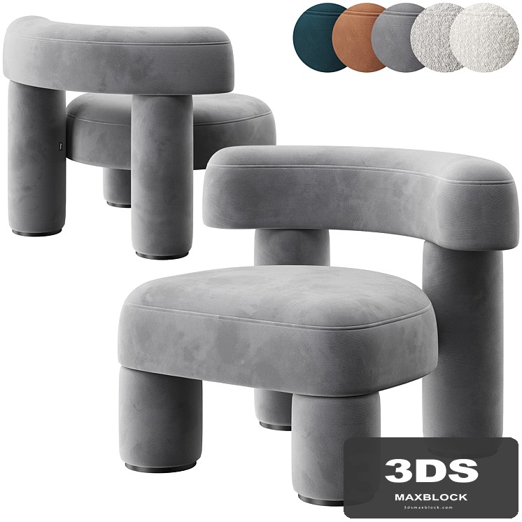 Armchair Nra by Delo