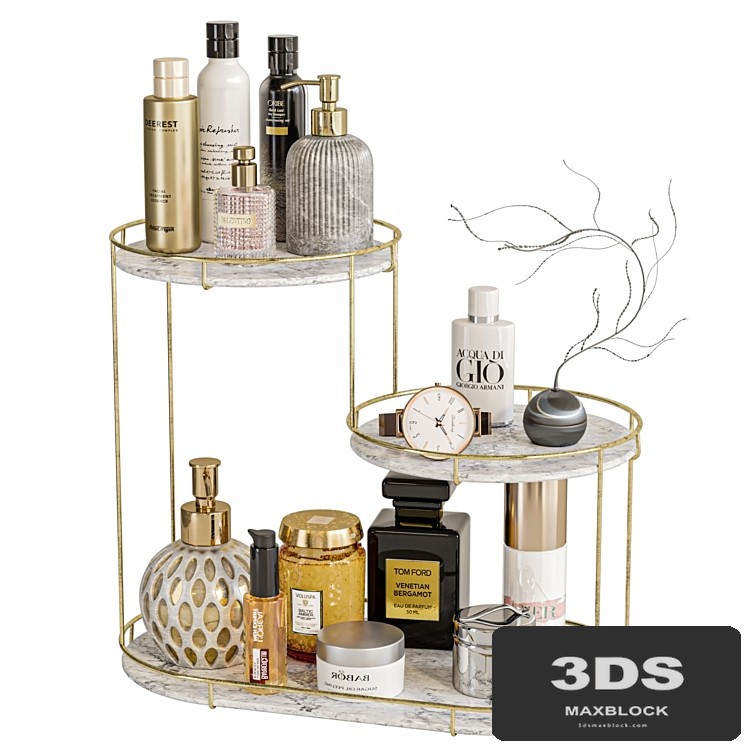 Set of cosmetics for the bathroom or beauty salon 100