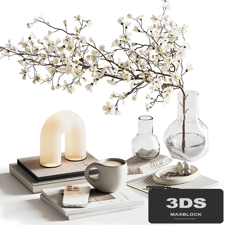 Decorative set for coffee table 52