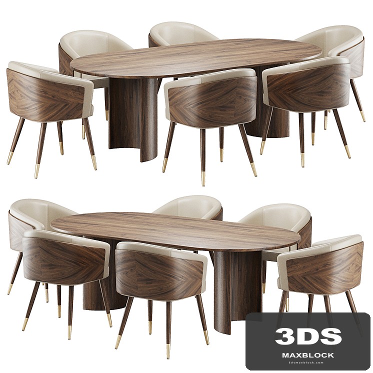 Dinning chair and table90