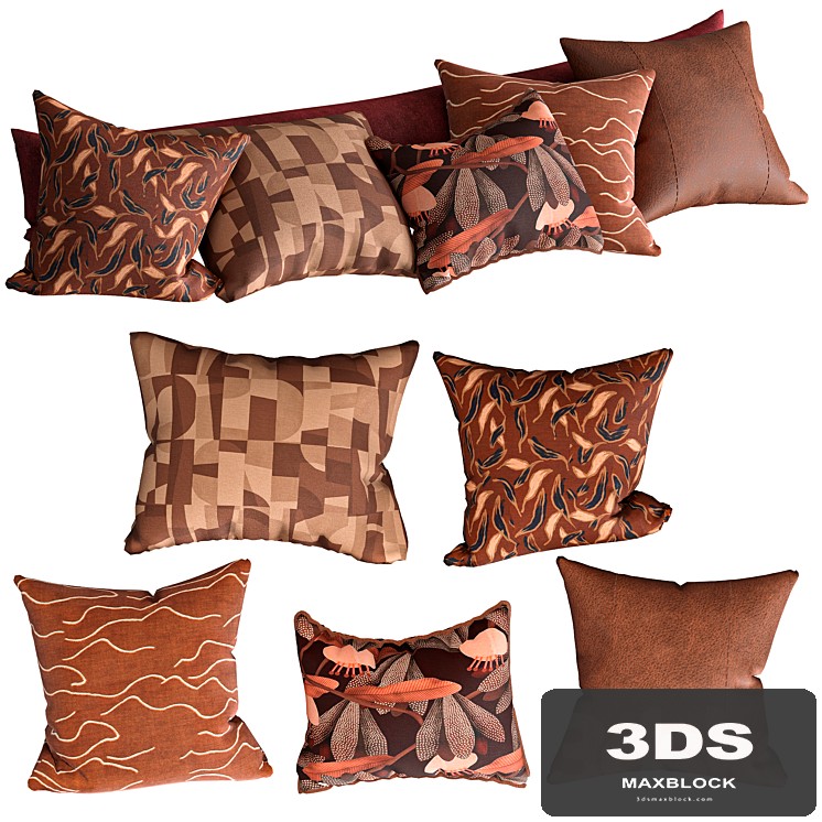 Terracota Pillows Set