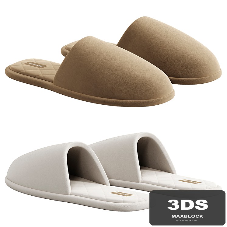 Quilted Slingback Slippers