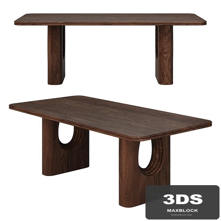 Alvaro Dining Table by Lulu & Georgia