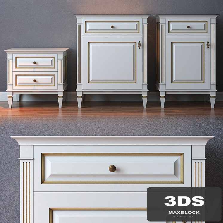 Cara Hardwood Bed Tables