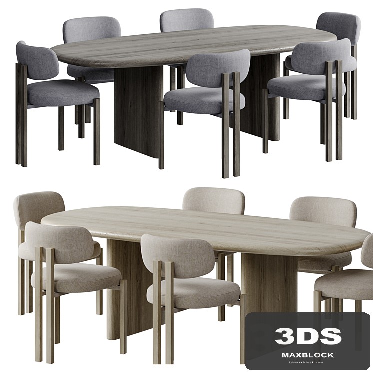 Bay Chair And Sakurai Dining Table