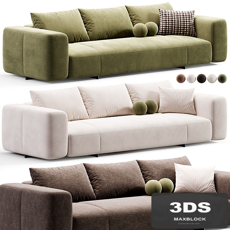 Yves sofa by minotti