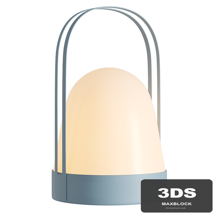 LED TABLE LAMP Misty Blue