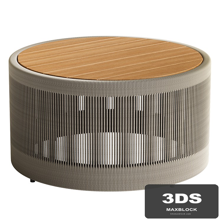 Porto Outdoor Round Coffee Table