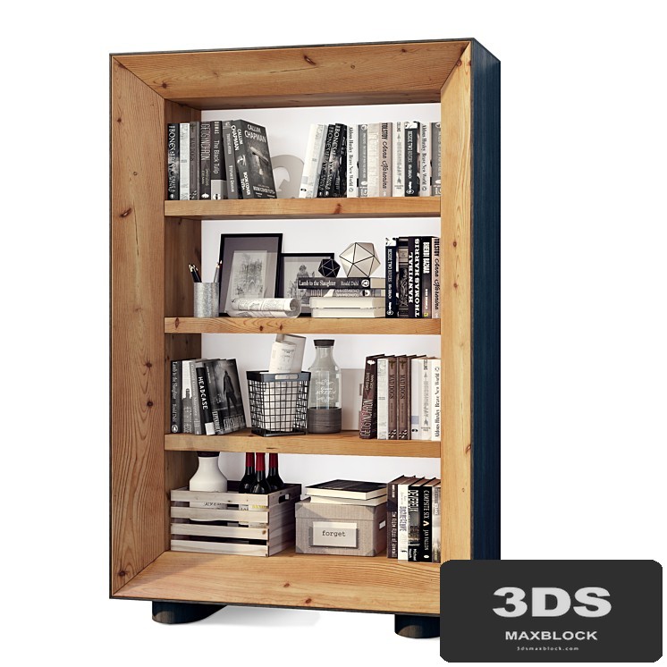 Shelf rack with filling Loft MariaStefania