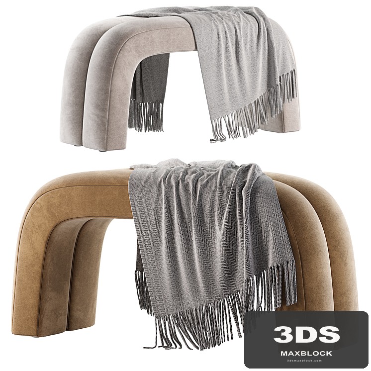 Piper Bench - Lander Ochre