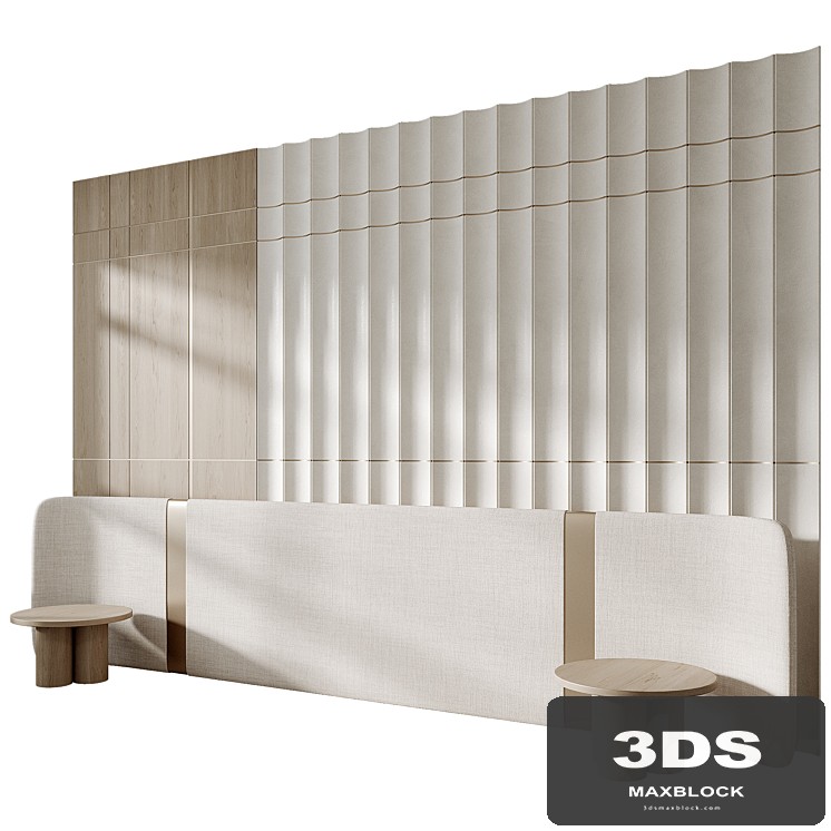 Headboard Wall 3d Panel 08