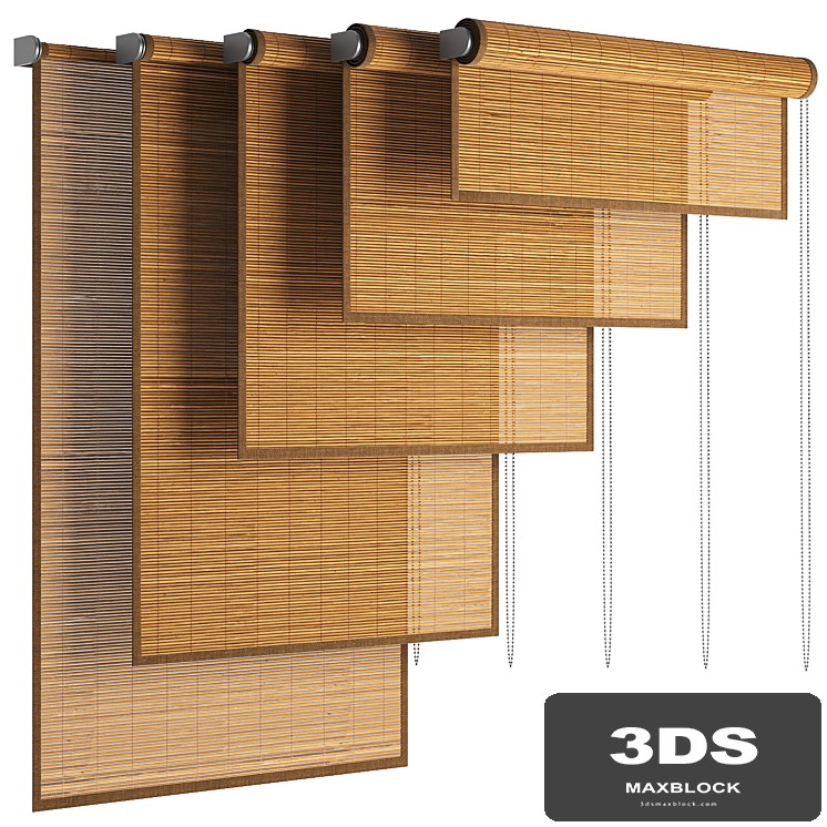 Roller blinds 32/ bamboo roller blinds