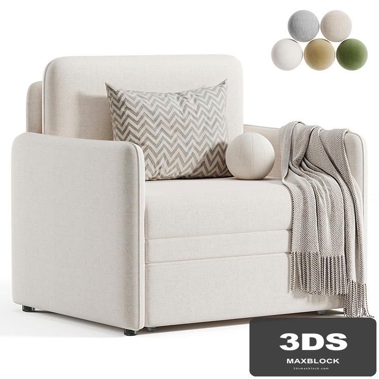 Textile Light Cases Armchair