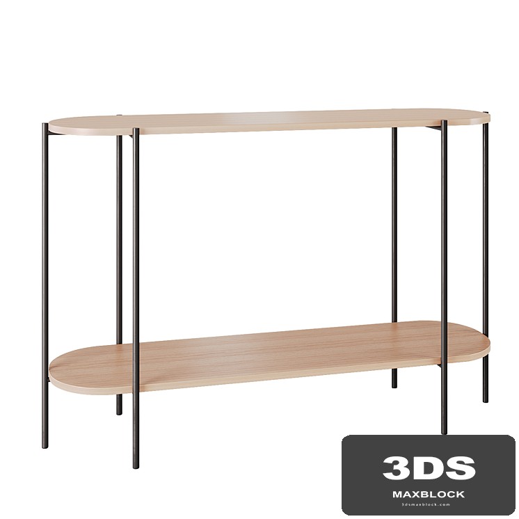 Console Smooth Wood