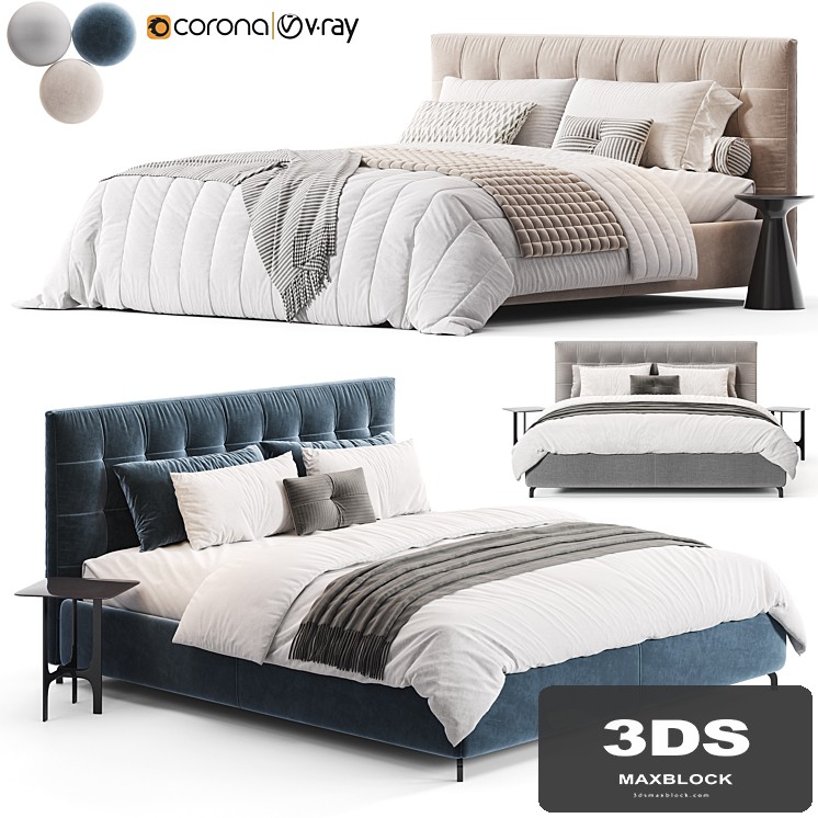 Ipic bed by Blest