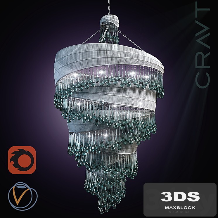 Cravt Tumble Ceiling Lamp