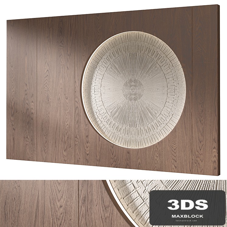 3D wall panel