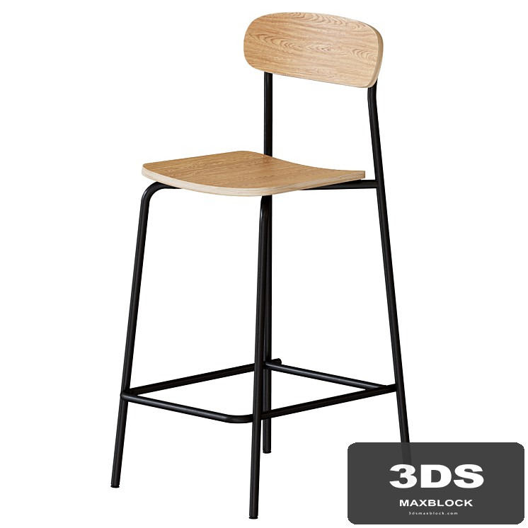 Cove Timber Bar Stool