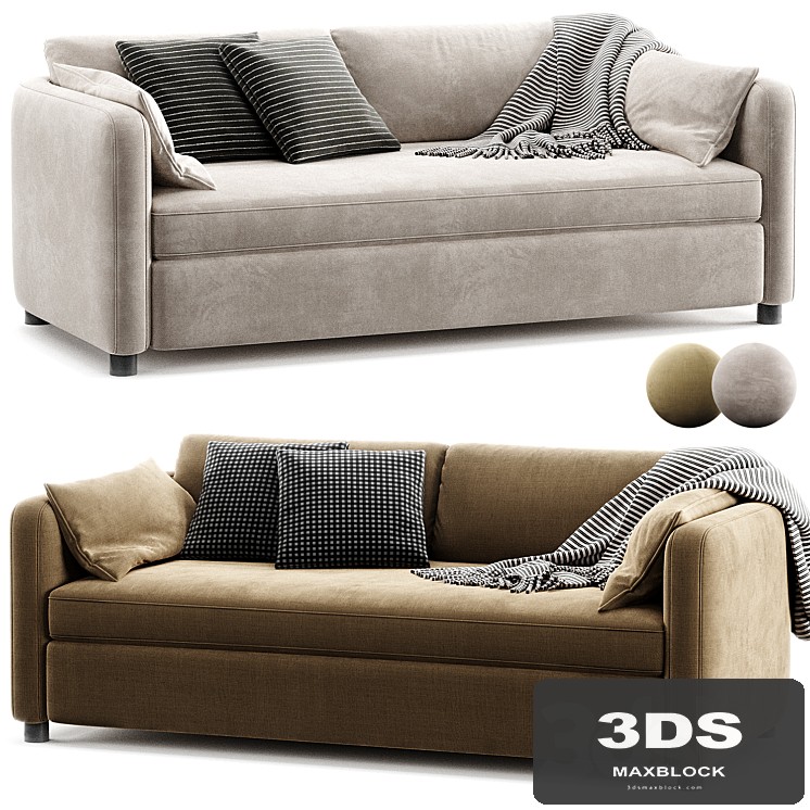 Bacall Curved Sofa