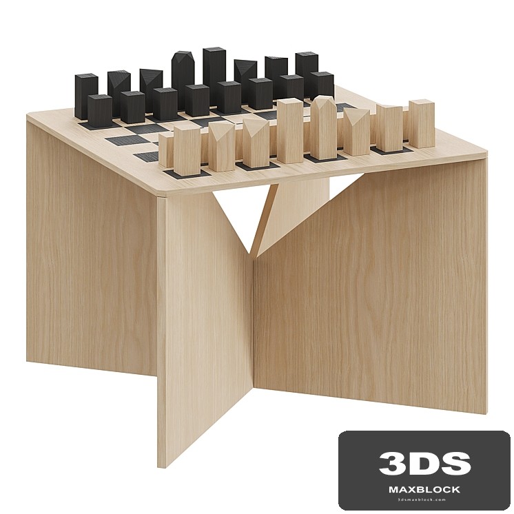 e15 calvert coffee table with nona chess