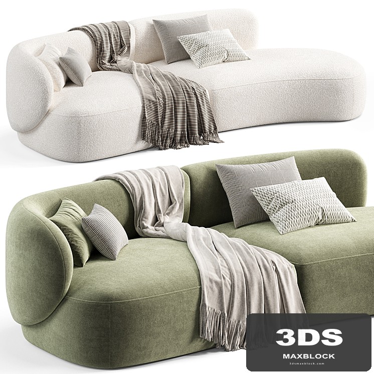 Sweet chaise longue sofa by Gradodesign
