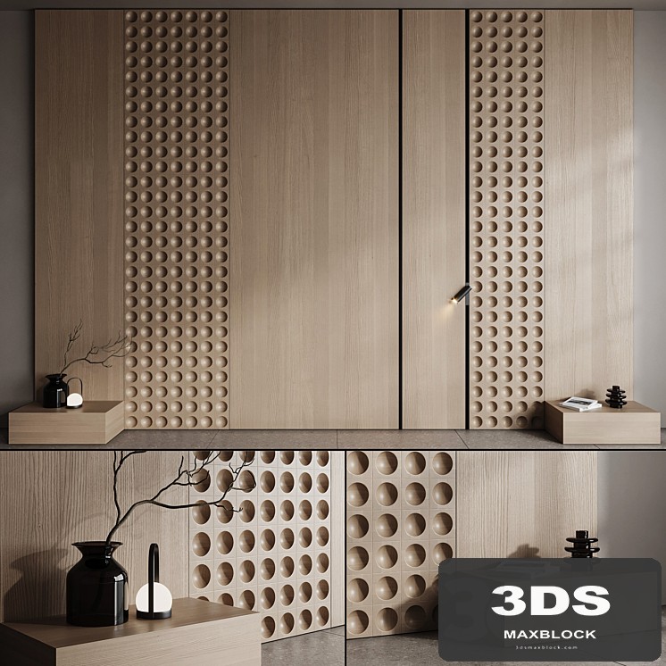 Headboard Wall Panel 01