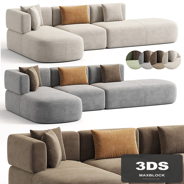 Patricia Urquiola 553 Bowy Sofa